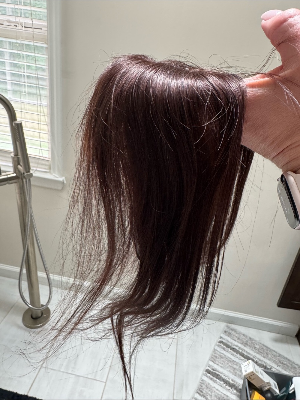 JewellClip Hairline Topper 3 inch wide